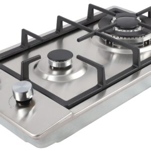 Gas Hob S/S 2 Burner Totai