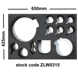 Crockery Insert 650mm x 425mm
