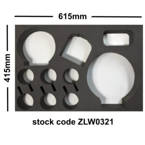 Crockery Insert  615mm x 415mm