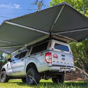 Awning Swing Awn 2.5m 6 Arm Charcoal Howling Moon