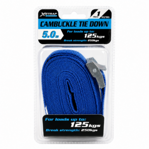 Tie Down XS STD Cambuckle 5m 1 Pce