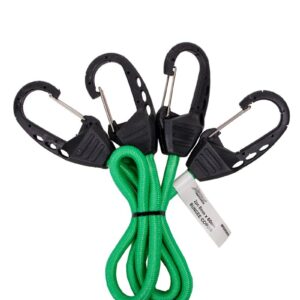 Bungee Cord Green 60cmx8mm 2 Pce