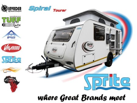 2026 Sprite Spiral Tourer Caravan (Gravel Road)
