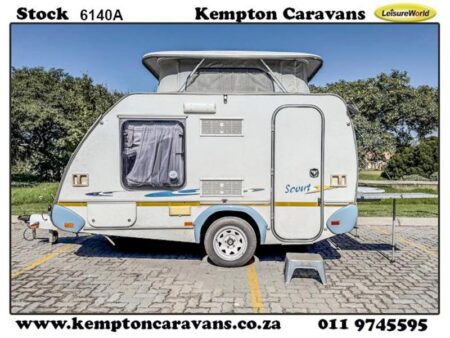 2006 Sprite Scout Caravan (On road)